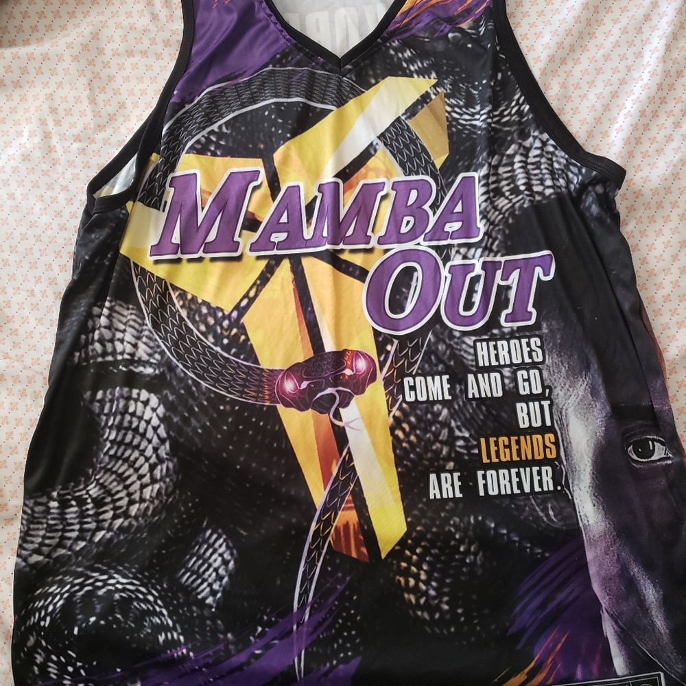 Mamba out jersey